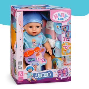 BABY BORN  &bdquo;Click & Play&ldquo; Lėlytė JONAS, 43 cm