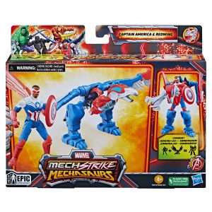 Marvel  MECH STRIKE 3.0 figūrėlė ir kostiumas, 10 cm
