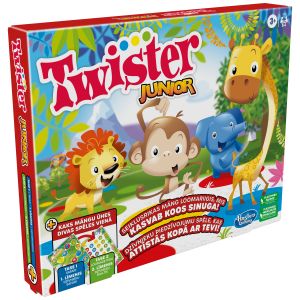 HASBRO GAMING Žaidimas &bdquo;Twister Junior&ldquo;, estų/latvių k.
