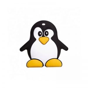 Akuku  silikoninis kramtukas PENGUIN, A0466