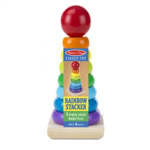 MELISSA & DOUG  Žiedų piramidė &bdquo;Vaivoryk&scaron;tė&ldquo;