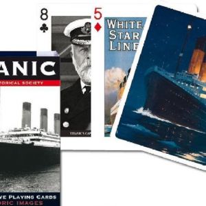 PIATNIK  Žaidimo kortos &bdquo;Titanic&ldquo;