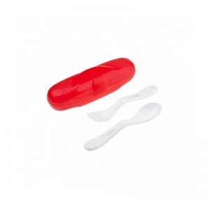 Akuku  stalo įrankiai su dėžute RED/WHITE, A0435