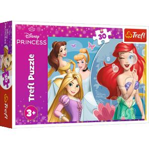 TREFL  DISNEY PRINCESS dėlionė &bdquo;Princesės", 30 det.