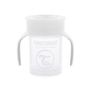 Twistshake gertuvė nuo 6mėn. 360&deg;, balta 78931