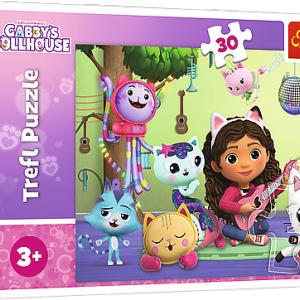 GABBY&acute;S DOLLHOUSE TREFL  Dėlionė, 30 det.