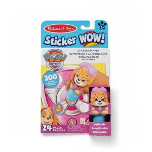 MELISSA & DOUG  STICKER WOW! Veiklos knygelė &bdquo;&Scaron;unytis patrulis Skye&ldquo;