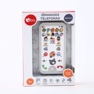 bo.  Lavinamasis i&scaron;manusis telefonas, lietuvių k.