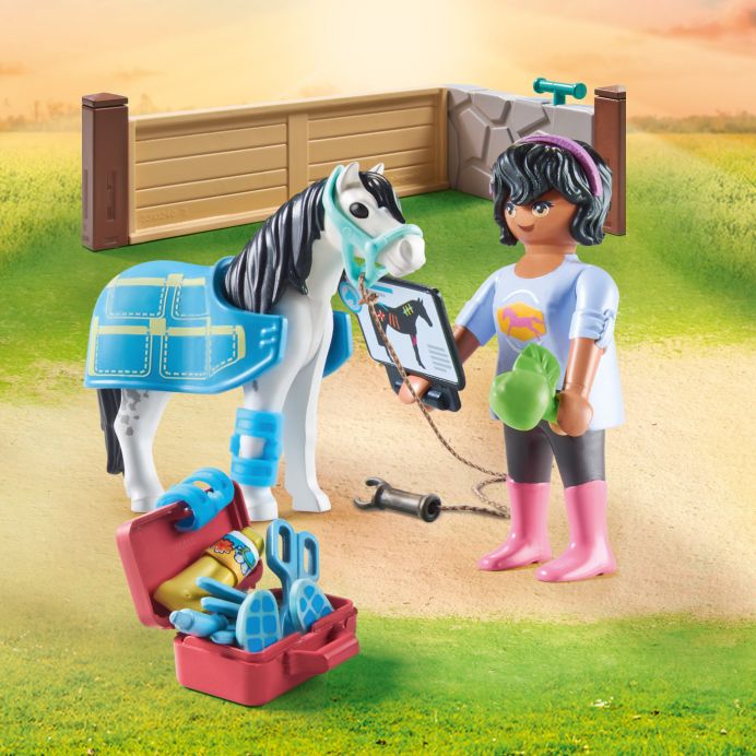 PLAYMOBIL HORSES OF WATERFALL Žirgų terapeutas 71497 &ndash; nuotrauka 2