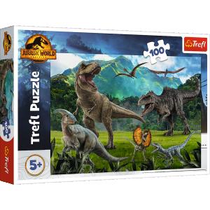 JURASSIC PARK TREFL  100 det. dėlionė &bdquo;Juros periodo parkas&ldquo;