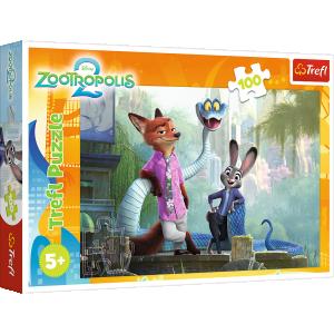 TREFL  DISNEY dėlionė &bdquo;Zootropolis&ldquo;, 100 det.