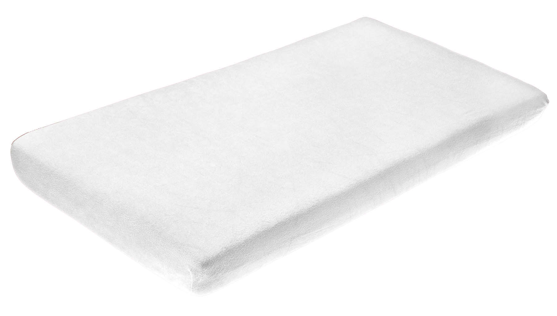 Sensillo neperšlampanti paklodė su guma, balta, 120*60, 2151