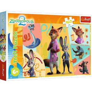 TREFL  DISNEY dėlionė &bdquo;Zootropolis&ldquo;, 160 det.