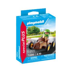 PLAYMOBIL  SPECIAL PLUS Vaikas su lenktyniniu automobiliu 71480