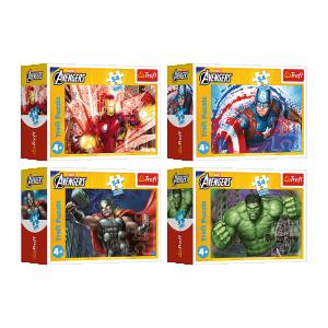 TREFL  AVENGERS mini dėlionė &bdquo;Ker&scaron;ytojai&ldquo; 54 det.