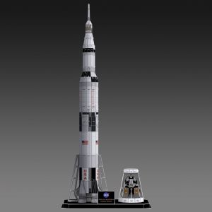 CUBIC FUN CUBICFUN 3D dėlionė &bdquo;NASA raketa Apollo Saturn V&ldquo;