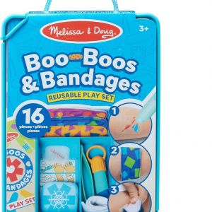 MELISSA & DOUG  playset Boo-Boos & Bandages Reusable Play Set