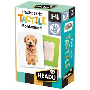 HEADU  &bdquo;Montessori&ldquo; lavinančios kortelės &bdquo;Lytėjimas&ldquo;