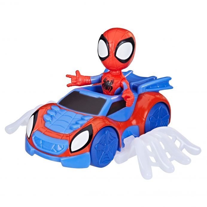 SPIDER-MAN SPIDEY AND HIS AMAZING FRIEND Figūrėlė su transporto priemone &ndash; nuotrauka 2