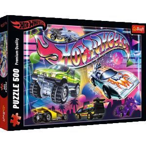 TREFL  HOT WHEELS Dėlionė 500 det.
