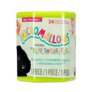 SQUISHMALLOWS  Paslaptingas pliu&scaron;inis gyvūnėlis &bdquo;Micromallows&ldquo;, 6 cm