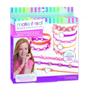MAKE IT REAL  Pintos apyrankės &bdquo;Macrame&ldquo;