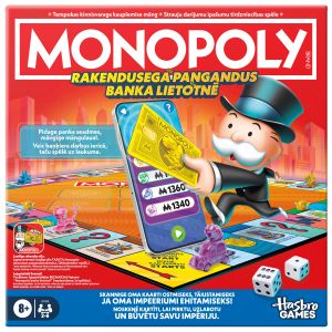 MONOPOLY  Žaidimas &bdquo;Monopolis: mobilioji bankininkystė&ldquo;, estų/latvių k.