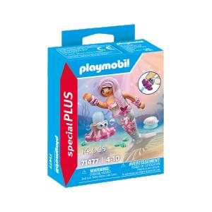 PLAYMOBIL  SPECIAL PLUS Undinėlė su vandenį pur&scaron;kiančiu a&scaron;tuonkoju 71477