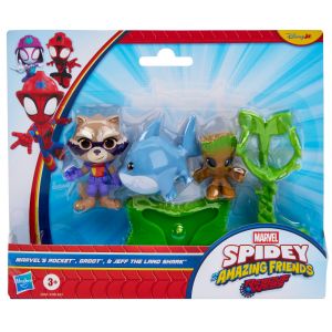 SPIDER-MAN  Spidey and his amazing friends figure Rescue 2-pack