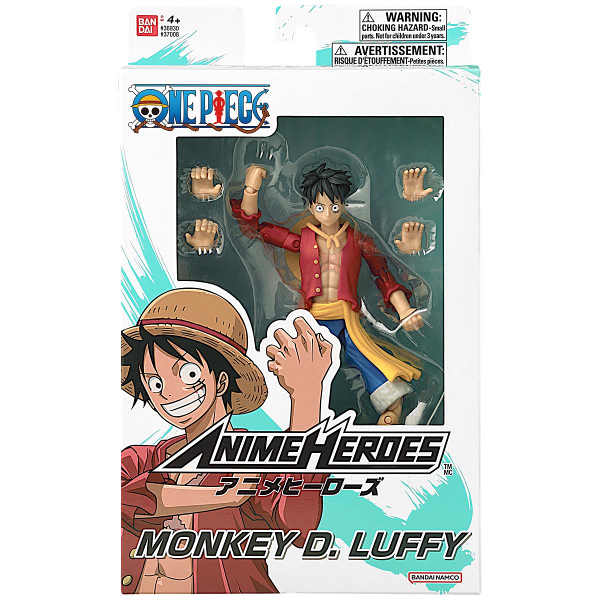 ANIME HEROES  One Piece figūrėlė su priedais, 16 cm - Monkey D. Luffy