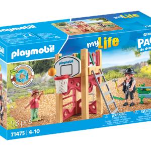 PLAYMOBIL  CITY LIFE Stalius žaidimų aik&scaron;telėje 71475