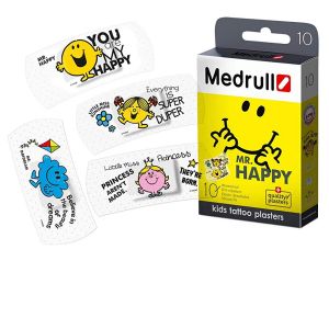 Medrull vaiki&scaron;ki pleistrai MR.HAPPY, 10 vnt.