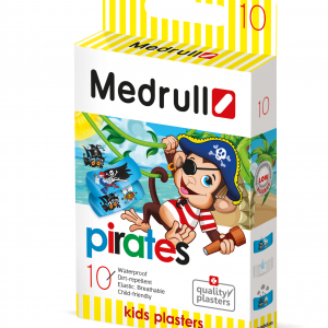 Medrull vaiki&scaron;ki pleistrai PIRATAI, 10 vnt.
