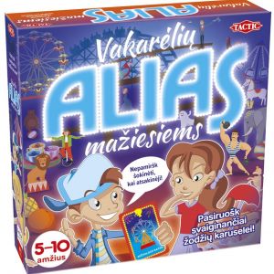 TACTIC  Žaidimas mažiesiems &bdquo;Vakarėlių Alias&ldquo; (Lietuvių kalba)