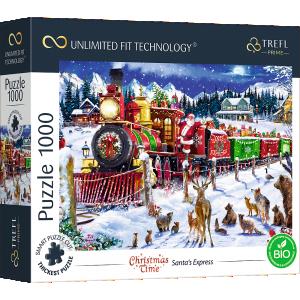 TREFL  PRIME dėlionė &bdquo;Kalėdų metas: Kalėdų Senelio ekspresas&ldquo;, 1000 det.