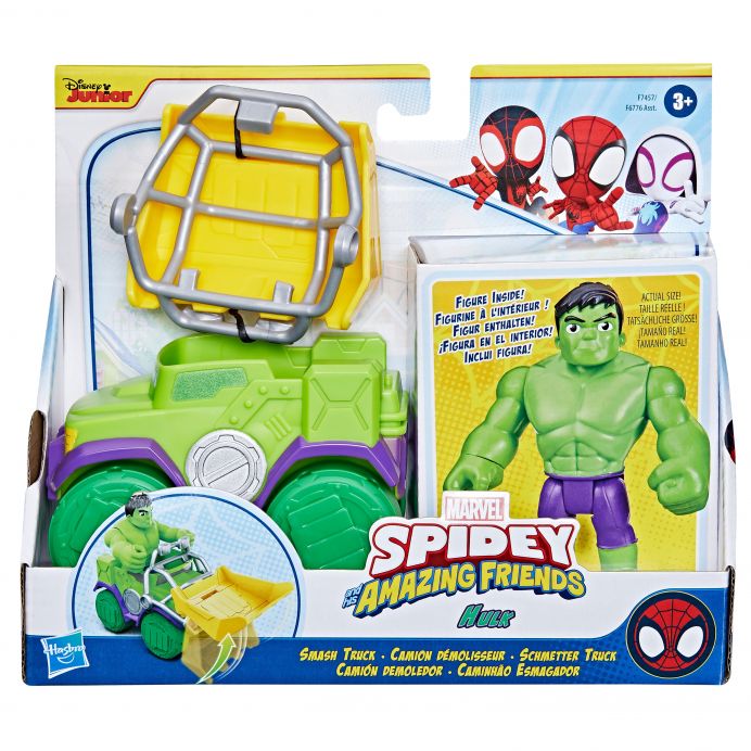 SPIDER-MAN SPIDEY AND HIS AMAZING FRIEND Figūrėlė su transporto priemone &ndash; nuotrauka 3