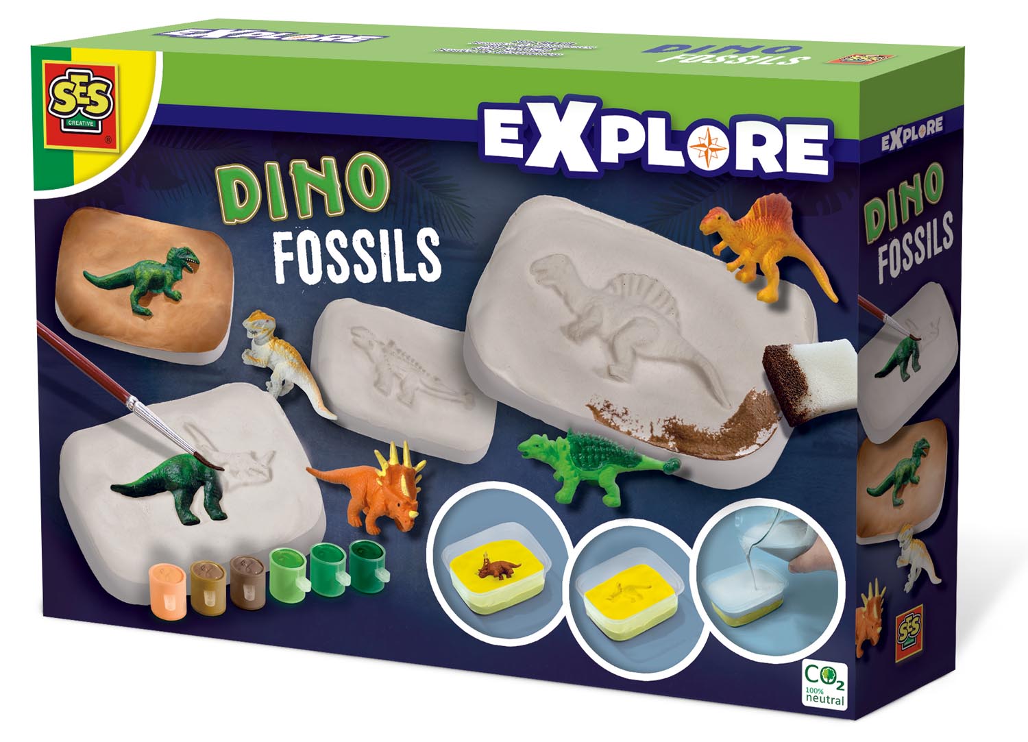 SES  Rinkinys „Dinozaurų fosilijos“