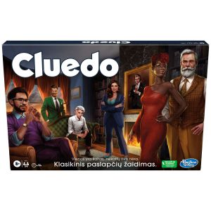 HASBRO GAMING CLUEDO Klasikinis paslačių žaidimas, lietuvių k.