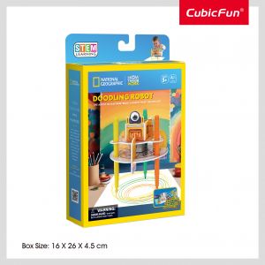 CUBIC FUN  National Geographic 3D-palapeli "Pie&scaron;iantis Robotas"