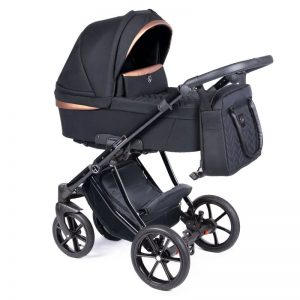 Coletto Universalus vežimėlis  Dante 3in1, D-14, Black