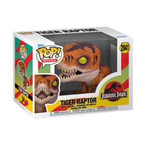 FUNKO  POP! Kolekcionuojama figūrėlė - JURASSIC PARK S3: Tiger Raptor