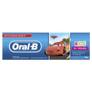 ORAL-B dantų pasta nuo 3 metų, 75 ml, CARS