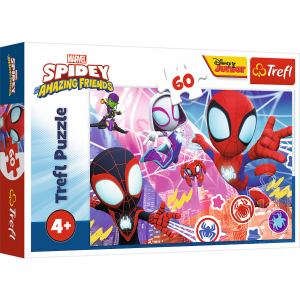 TREFL  SPIDER-MAN Dėlionė&nbsp;&bdquo;Spidey" 60 det.