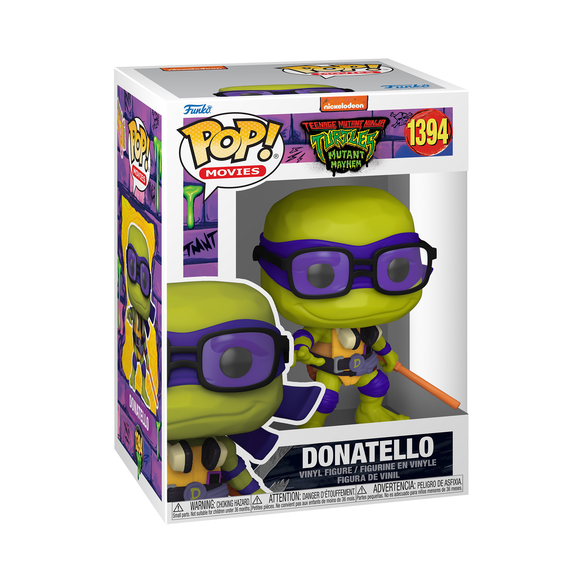 FUNKO  POP! Vinilinė figūrėlė: Teenage Mutant Ninja Turtles - Donatello