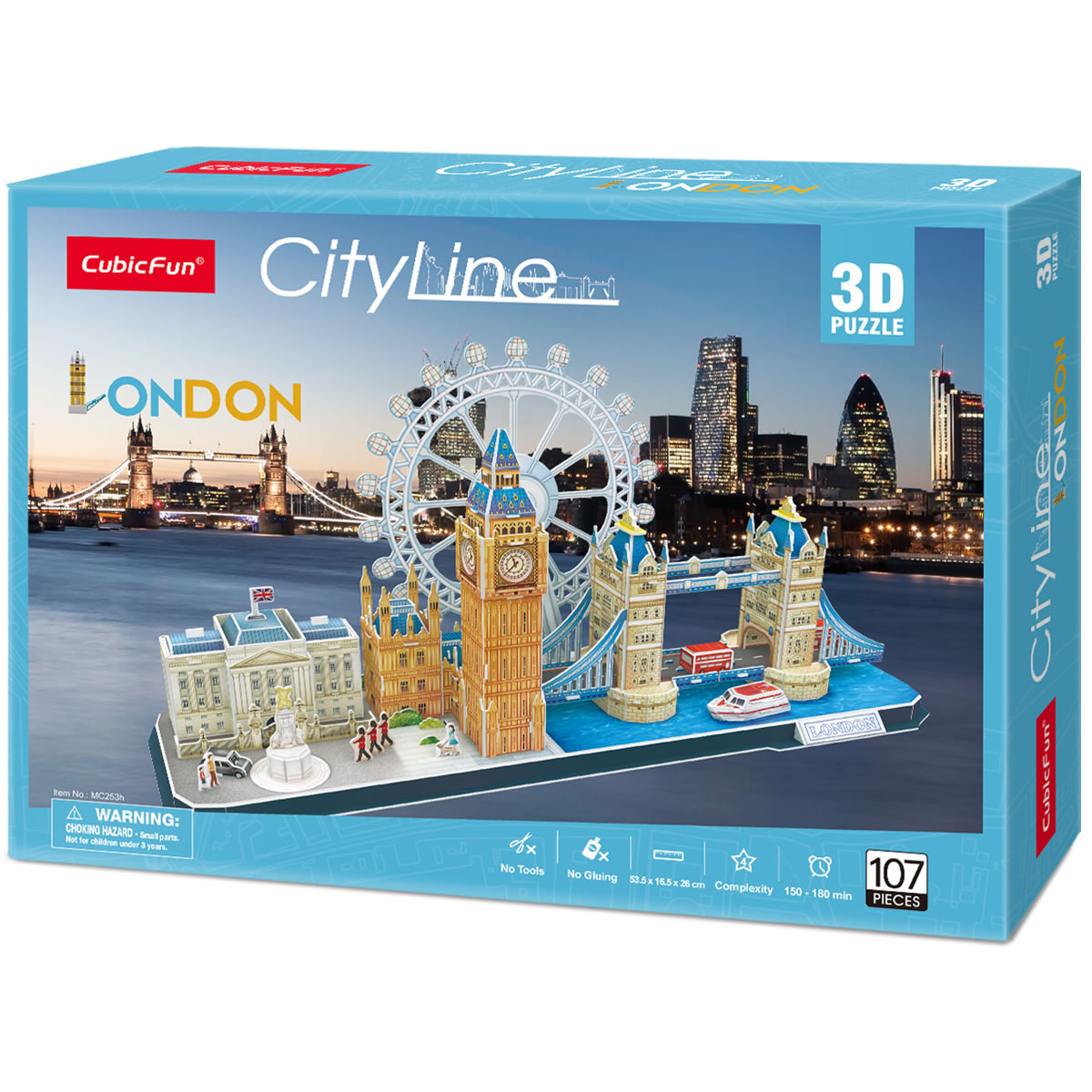 CUBIC FUN CUBICFUN 3D dėlionė „Londonas“