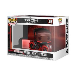 FUNKO  Rides: Tron: Ares - Athena with Light Cycle