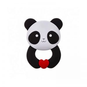 Akuku  silikoninis kramtukas Panda, A0055-PANDA