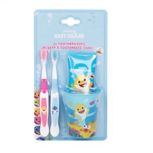 Pinkfong  Baby Shark dantų priežiūros rinkinys
