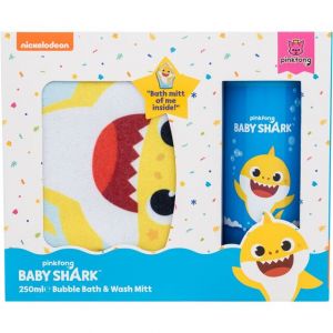 Pinkfong  Baby Shark vonio rinkinys,  vonios putos 250 ml + prausimosi pir&scaron;tinė