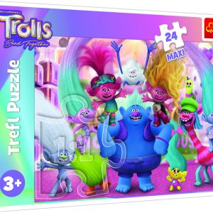 TROLLS TREFL  Dėlionė &bdquo;Troliai 3&ldquo;, 24 det.
